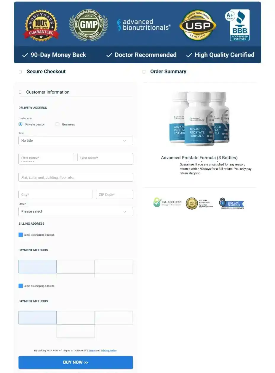 Advance Prostate Formula Buy